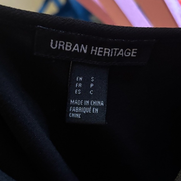 Urban Heritage Black Bodycon Tank Bodysuit - Picture 3 of 4